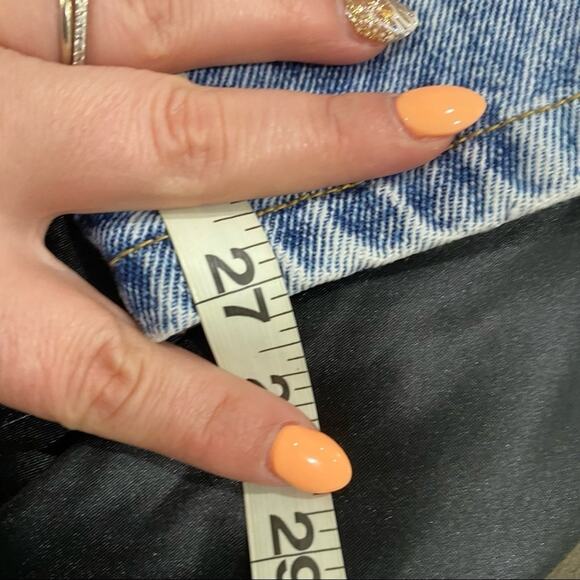 Rare George’s Marciano for Guess  Vintage Silm Mom Jeans Side Zipper - Picture 15 of 16